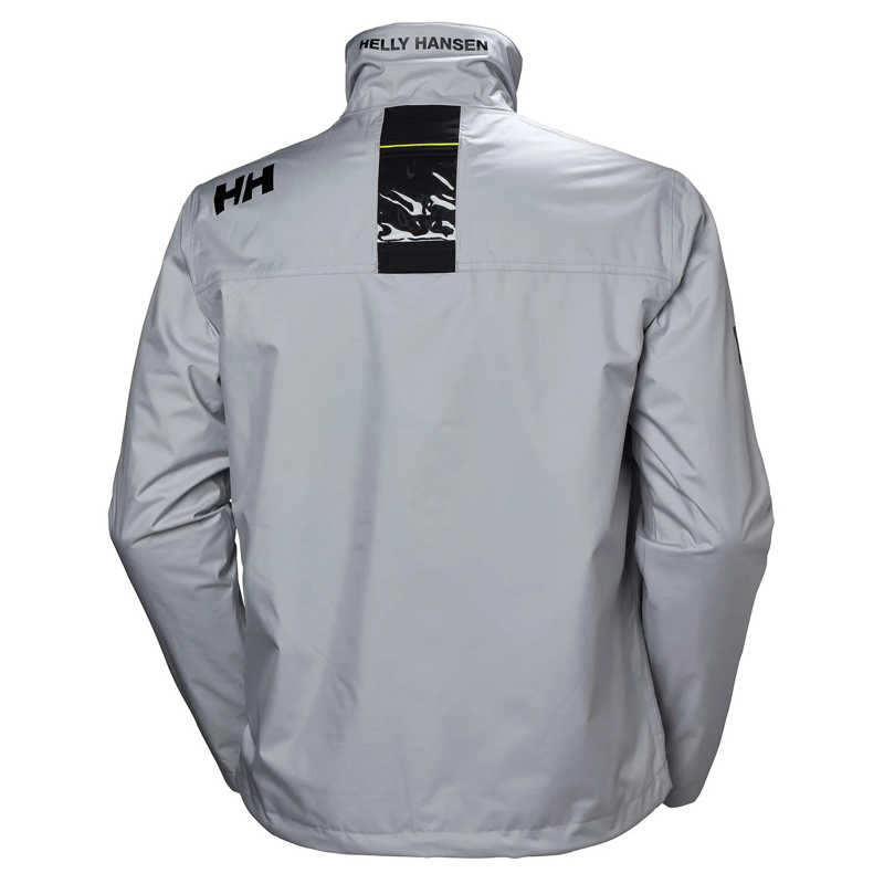 Helly Hansen Men's Crew Midlayer Jacket Grey Fog - Small-3